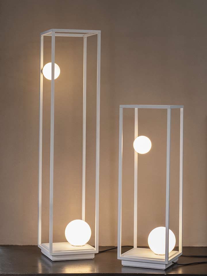 Abachina 2 Light Small Floor Lantern IP20 / IP65