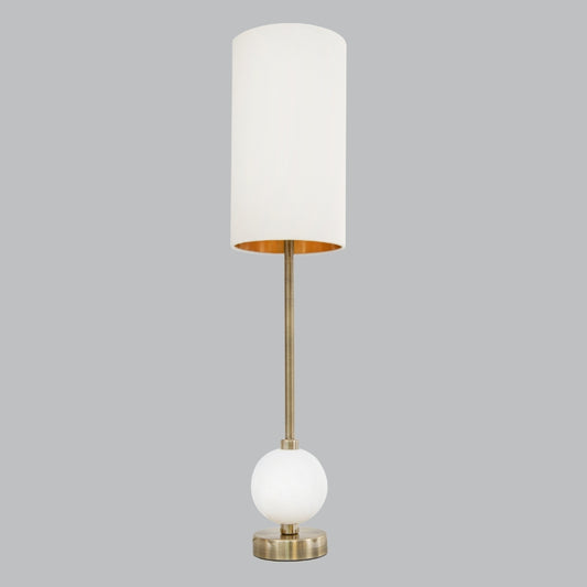 Mistral Antique Brass & Marble Table Lamp