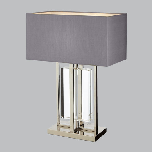 Ripley Polished Nickel Table Lamp