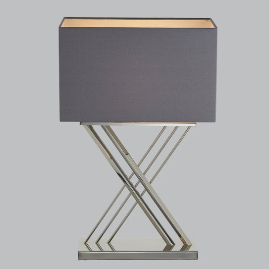 Suki Polished Nickel Table Lamp